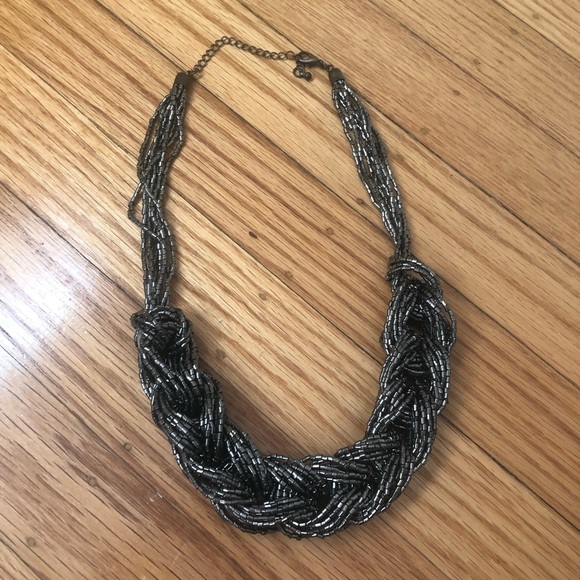 Forever21 Braided Bead Necklace - Picture 2 of 2